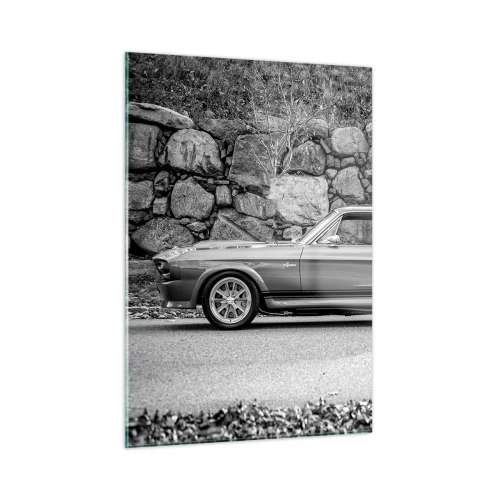 Obraz na skle - Legenda 60. let - 50x70 cm