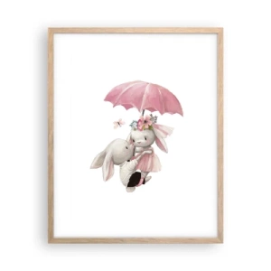 Plakát v rámu světlý dub - To je láska - 40x50 cm