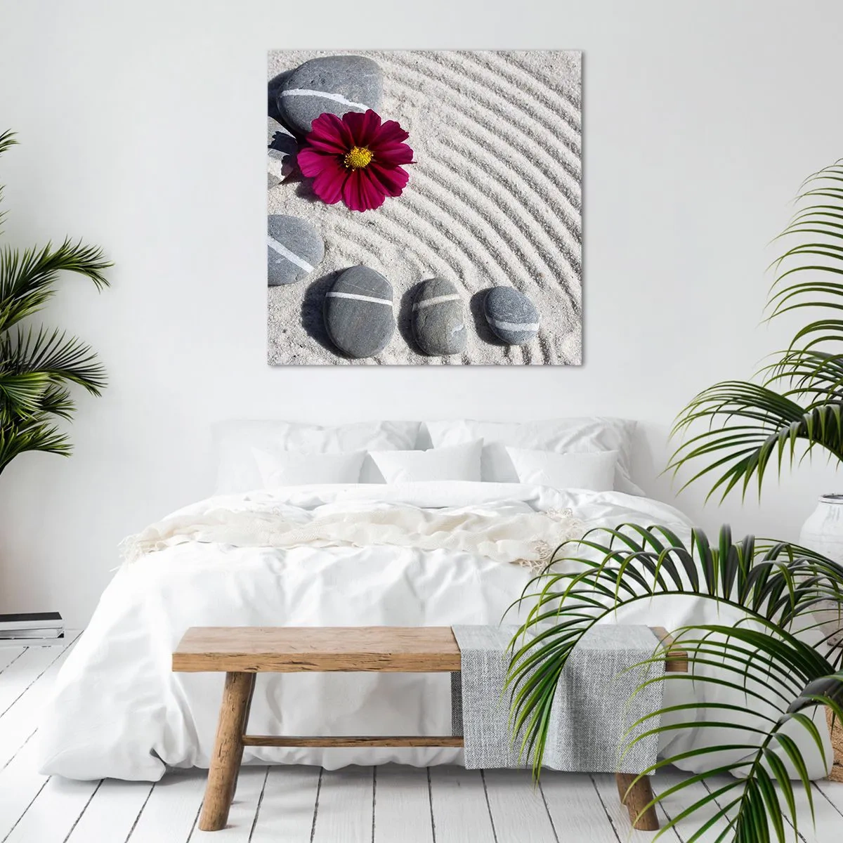 Obraz na plátně - Energie a klid magického kruhu přírody - 60x60 cm