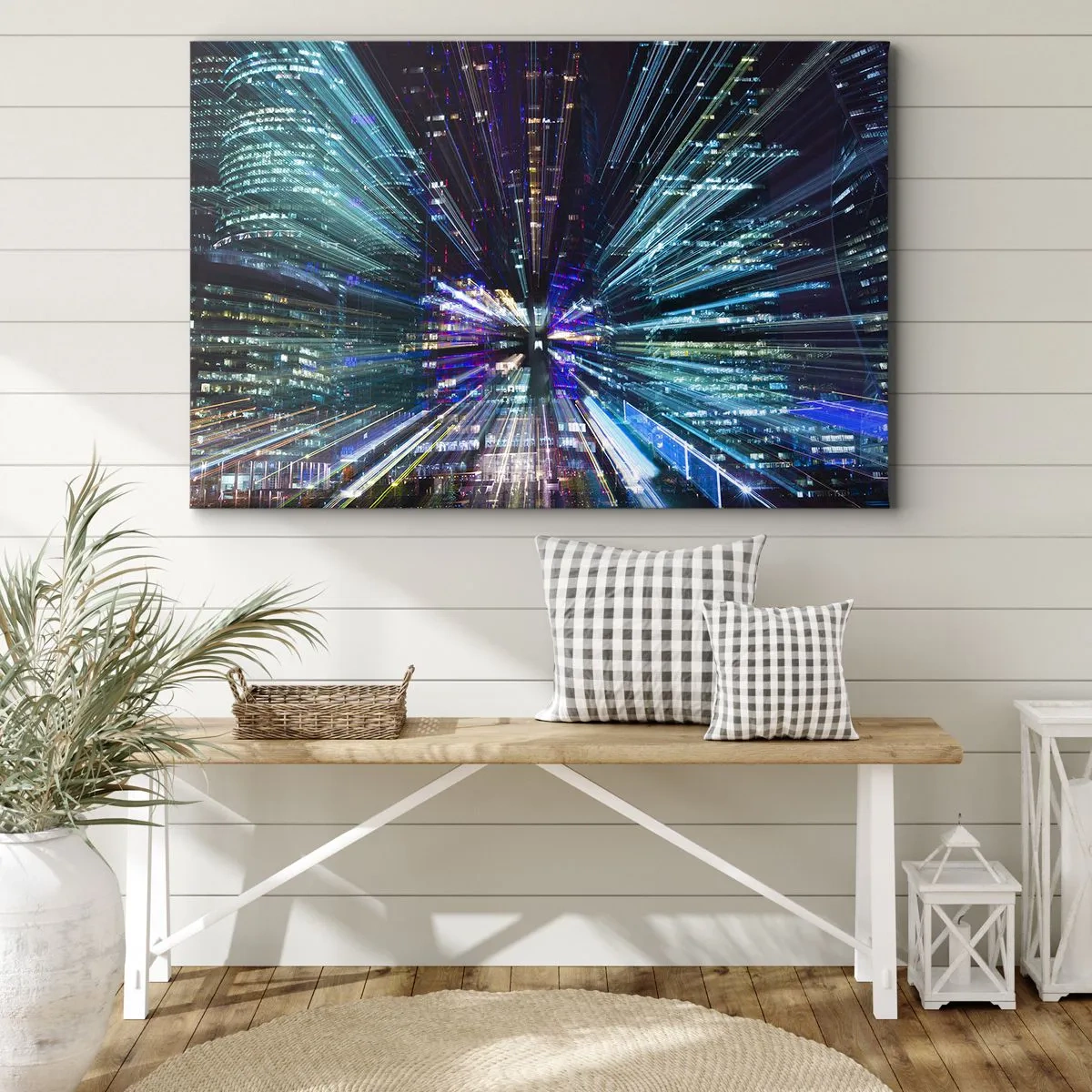 Obraz na plátně - Přechod do hyperprostoru - 120x80 cm
