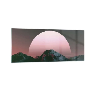 Obraz na skle - V sousední galaxii - 100x40 cm