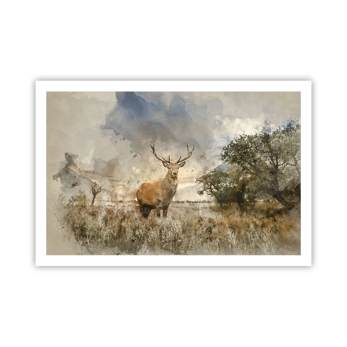 Plakát - Důstojnost - síla - majestátnost - 91x61 cm