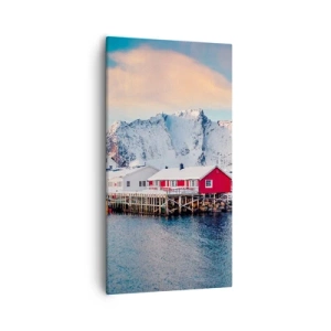 Obraz na plátně - Severní útočiště - 55x100 cm