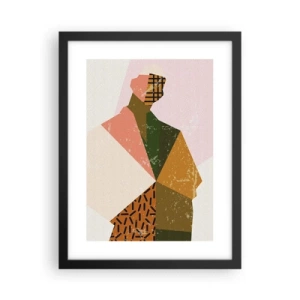 Plakát v černém rámu - Člověk – složitá bytost - 30x40 cm