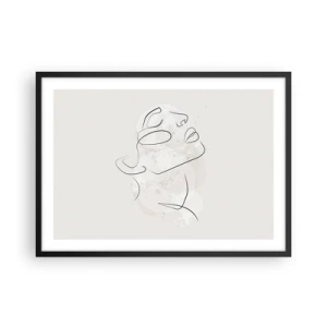 Plakát v černém rámu - Náčrt snu - 70x50 cm