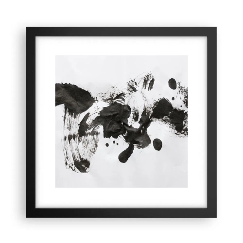 Plakát v černém rámu - Metoda v šílenství? - 30x30 cm