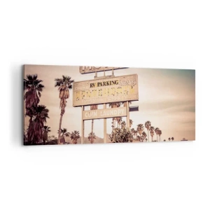 Obraz na plátně - Zde se zastavil čas - 100x40 cm