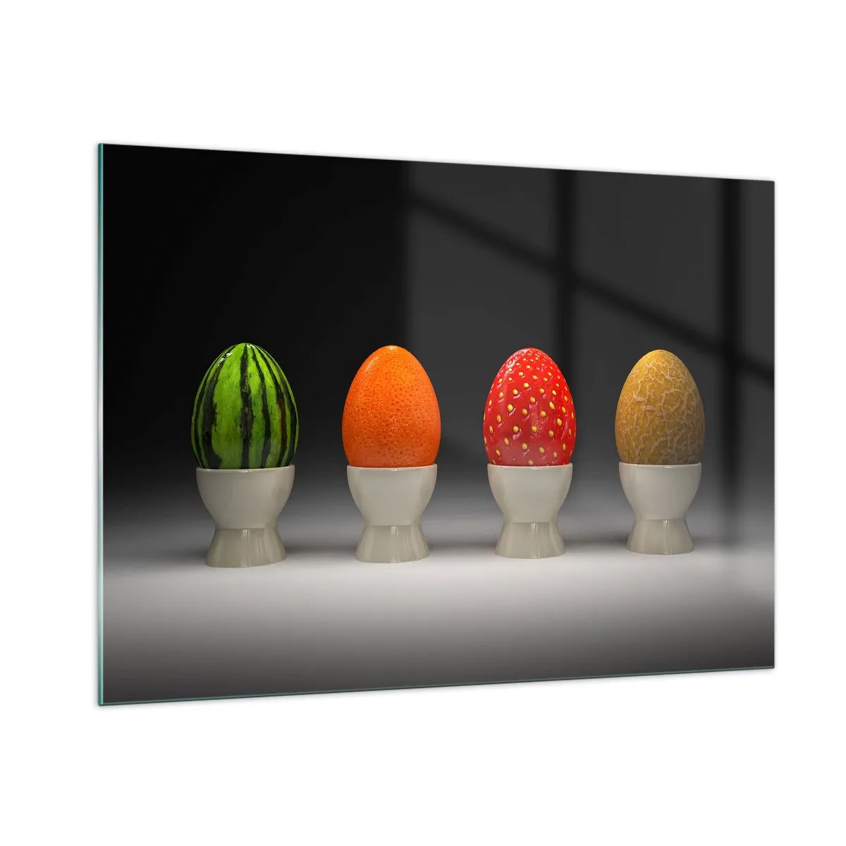 Obraz na skle - Ovocná snídaně - 100x70 cm