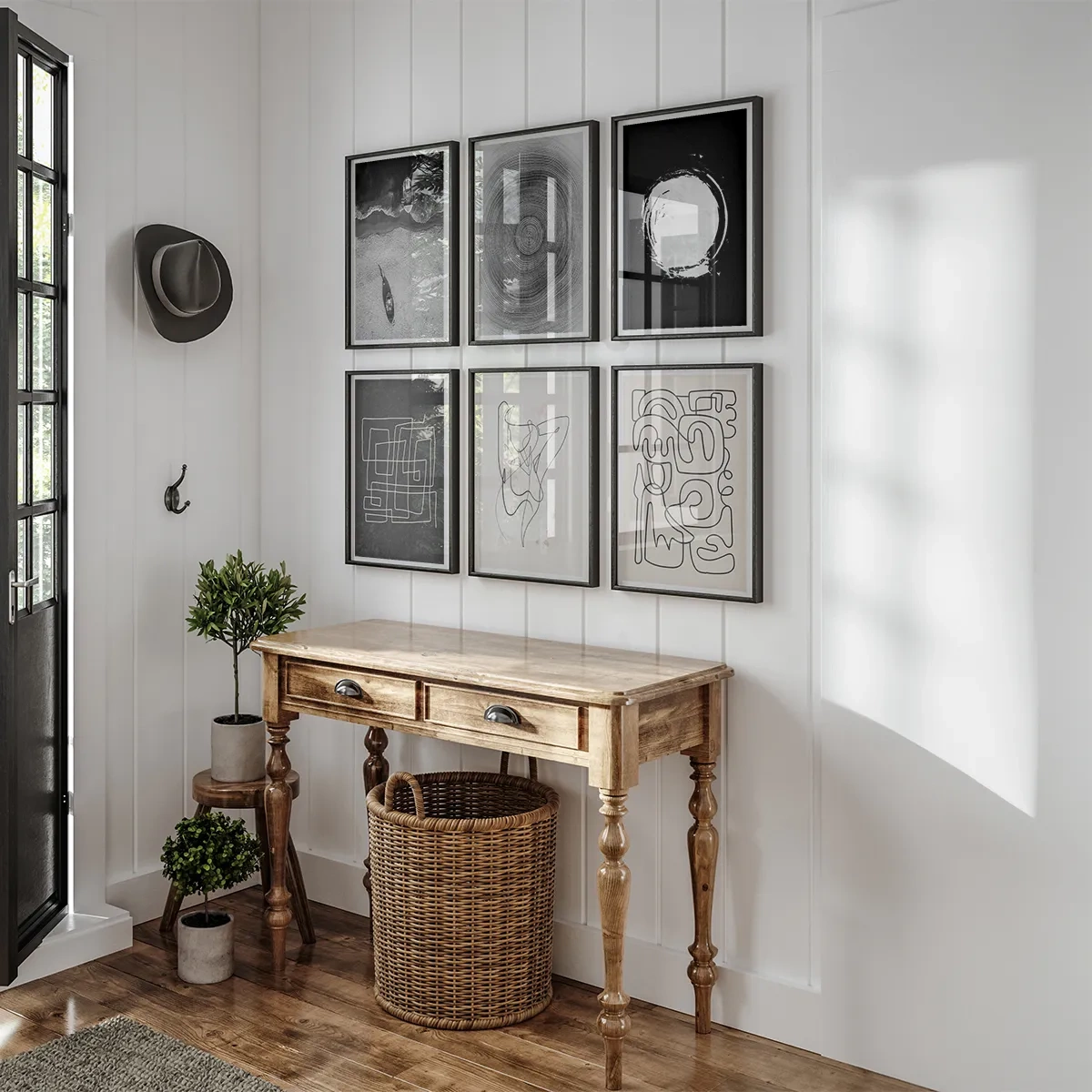 Scandinavian entrance - Inspirace pro sál