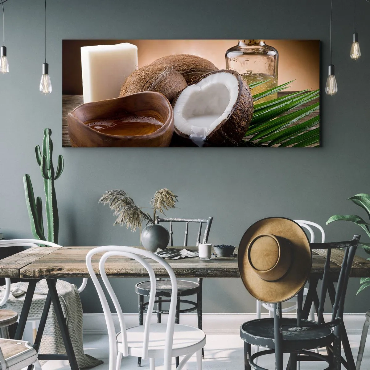 Obraz na plátně - Zdraví z tropických ostrovů - 120x50 cm