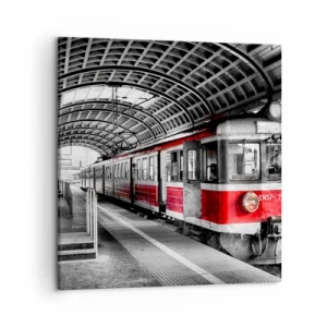 Obraz na plátně - Možná je to životní cesta? - 50x50 cm