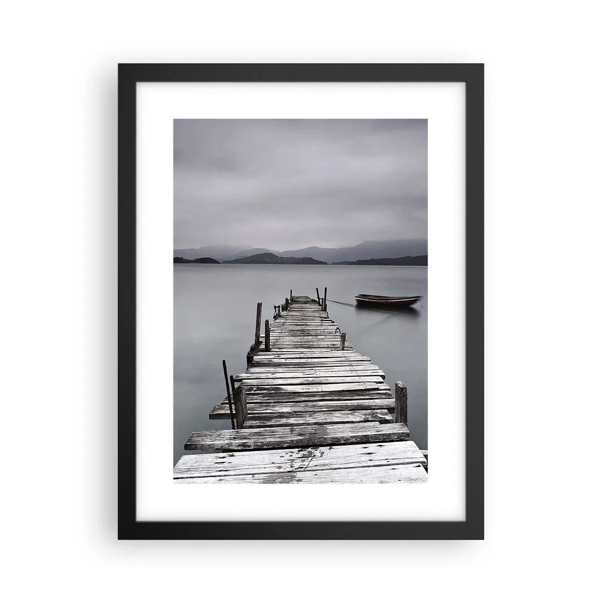 Plakát v černém rámu - Zítra můžeš vyrazit - 30x40 cm