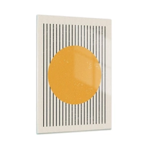 Obraz na skle - Síla jednoduchosti - 50x70 cm