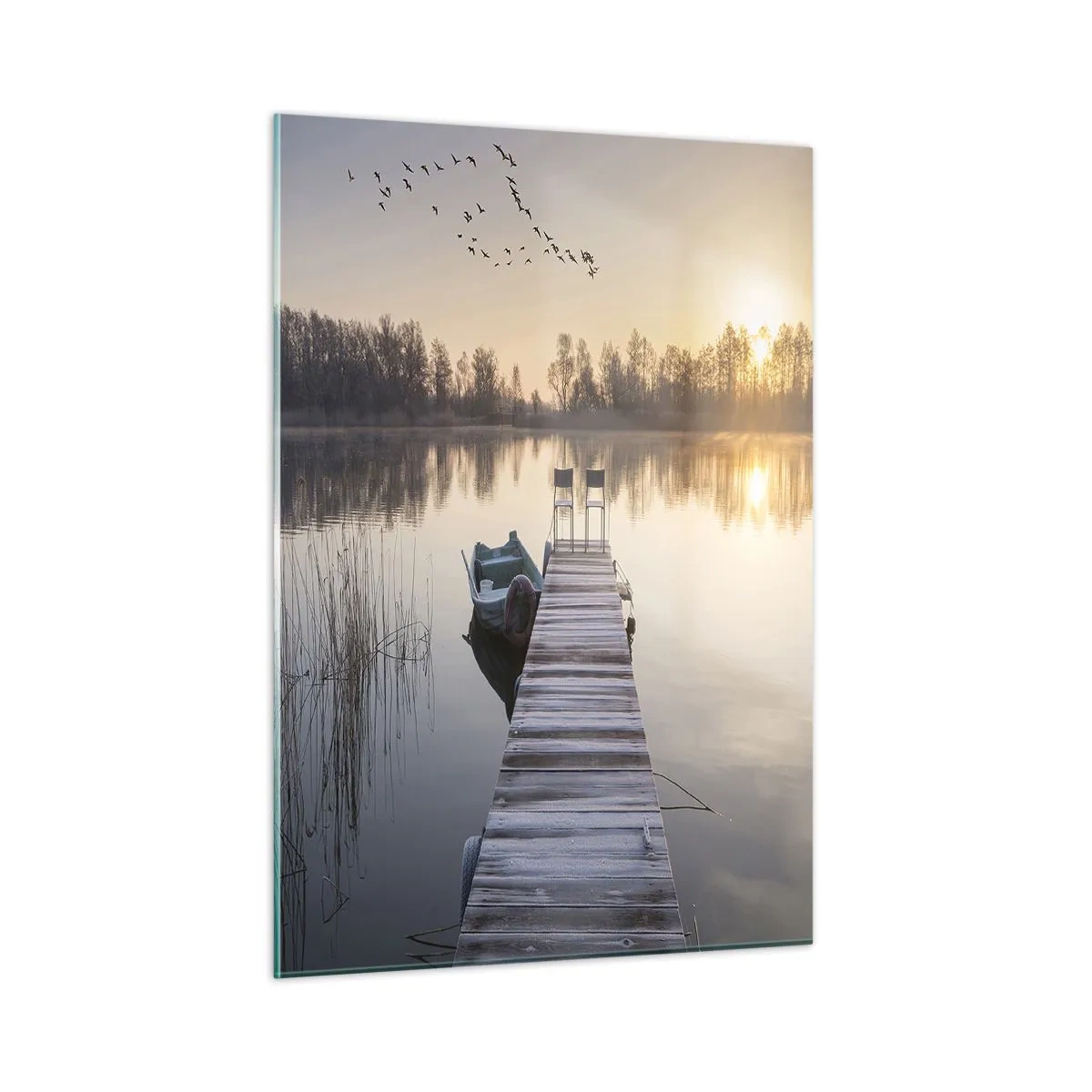 Obraz na skle - Časem se vrátím - 50x70 cm