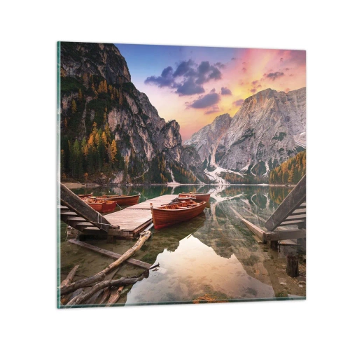 Obraz na skle - Slib dne - 60x60 cm