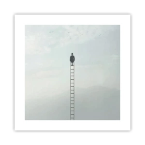 Plakát - Povznést se nad to - 40x40 cm