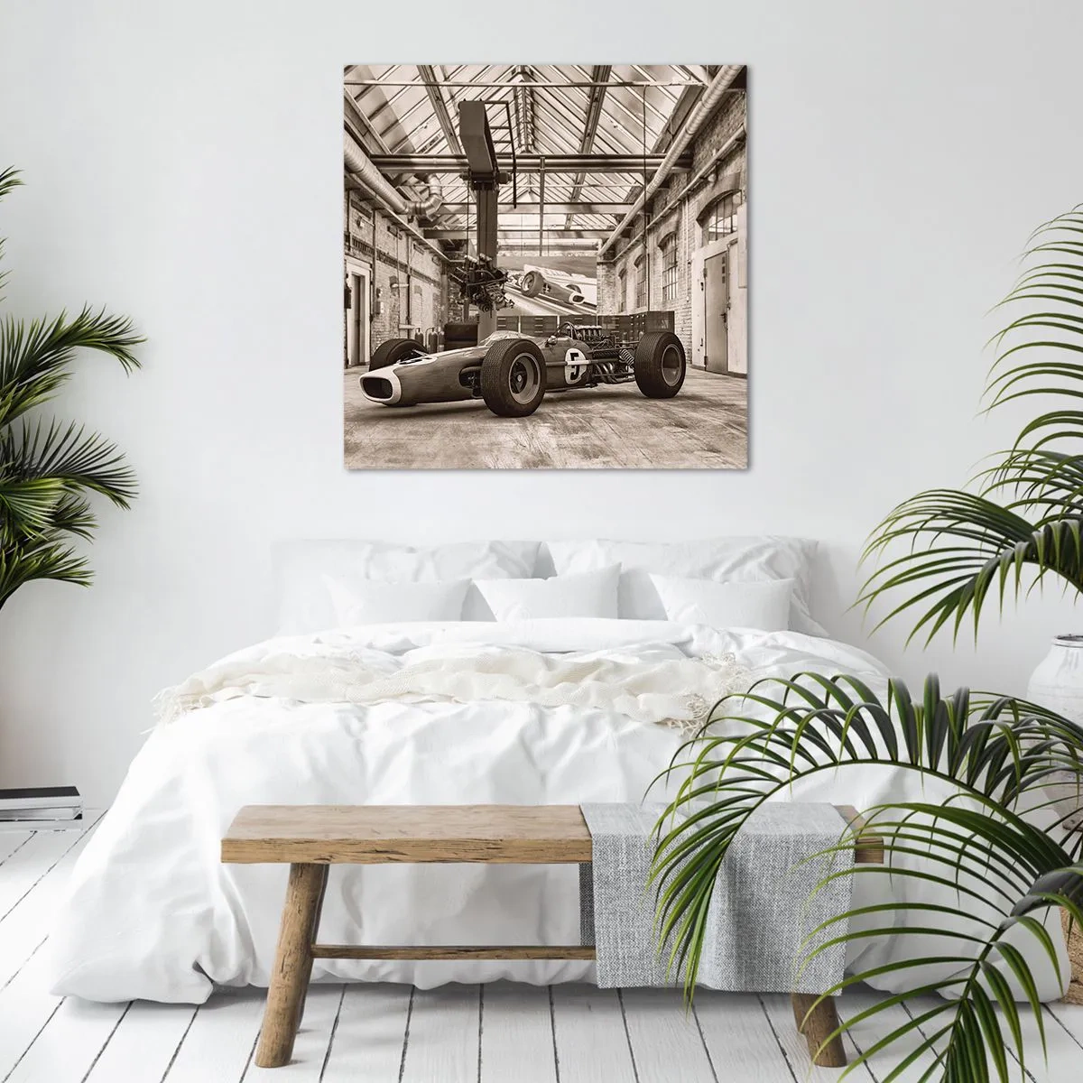 Obraz na plátně - Odpočinek vítěze - 60x60 cm
