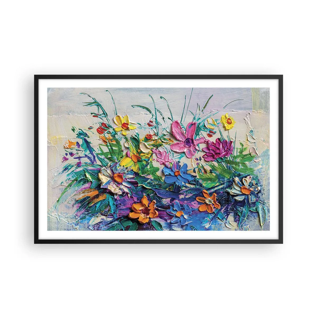 Plakát v černém rámu - Vůbec ne zátiší - 91x61 cm