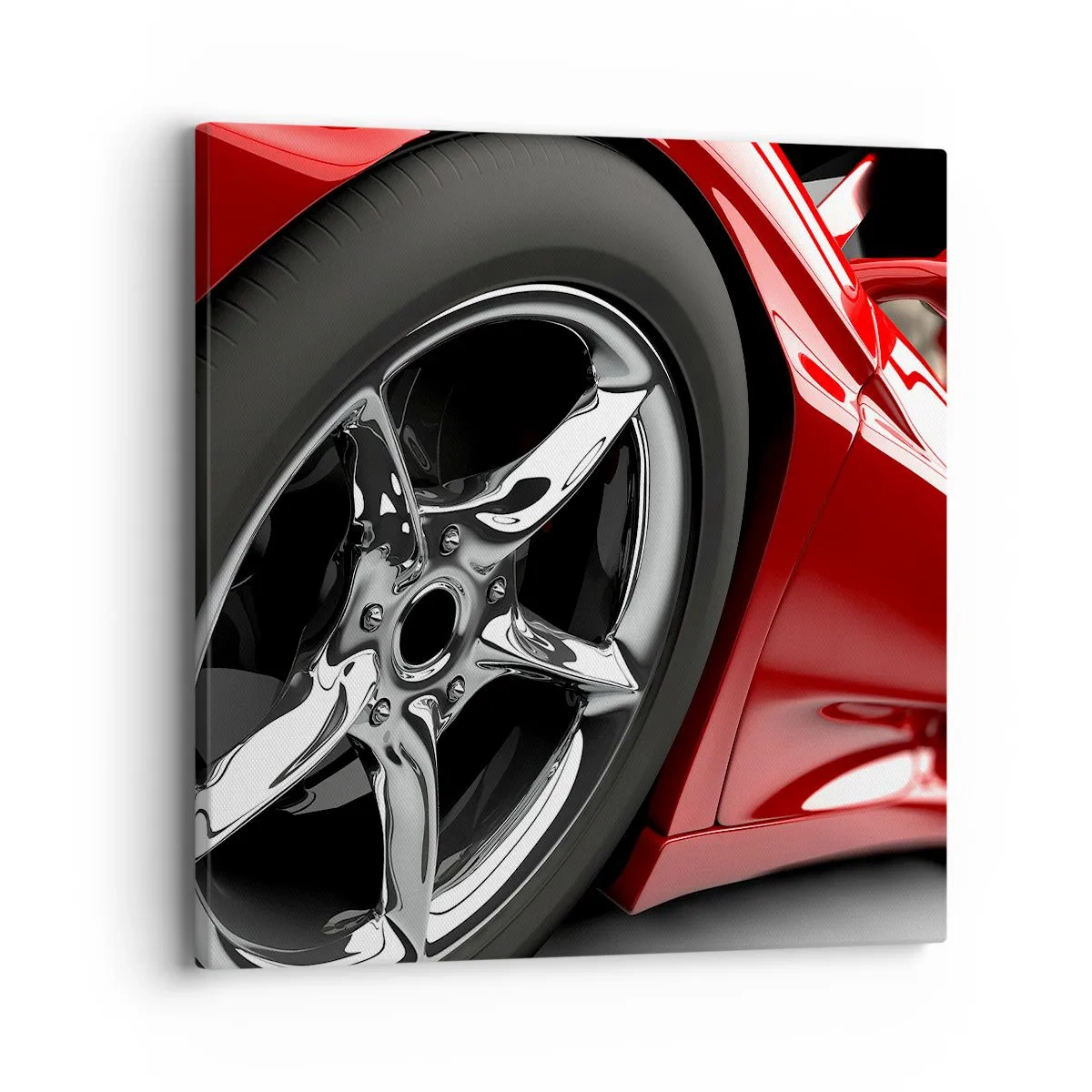 Obraz na plátně - Vytvořený pro rychlost - 40x40 cm