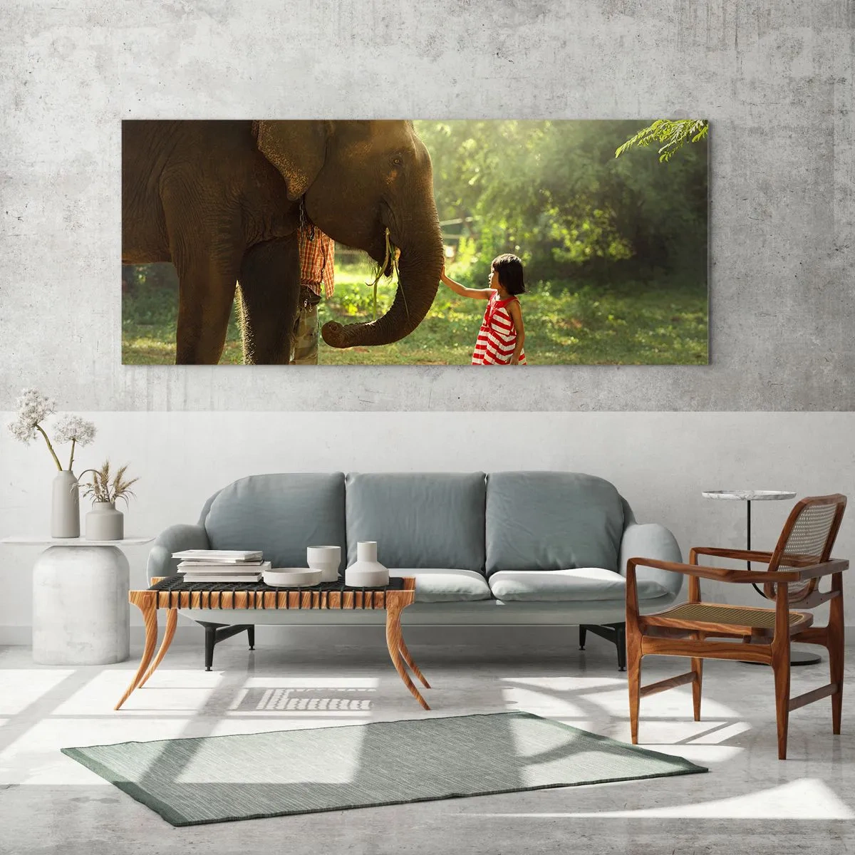 Obraz na skle - Síla přátelství - 100x40 cm