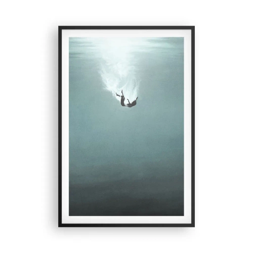 Plakát v černém rámu - V objetí oceánu - 61x91 cm