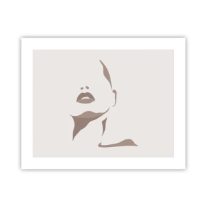 Plakát - Stvořená ze světla a stínu - 50x40 cm