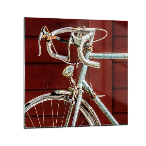 Obraz na skle - Stvořený pro vítězství - 30x30 cm