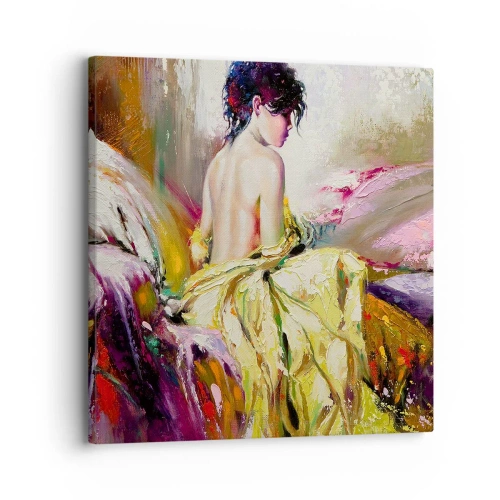 Obraz na plátně - Mezi ústy a okrajem poháru - 30x30 cm