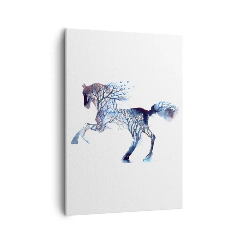 Obraz na plátně - Jakoby se les pohnul - 50x70 cm