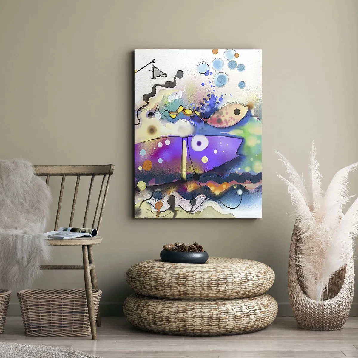 Obraz na plátně - Chybí slova! - 70x100 cm