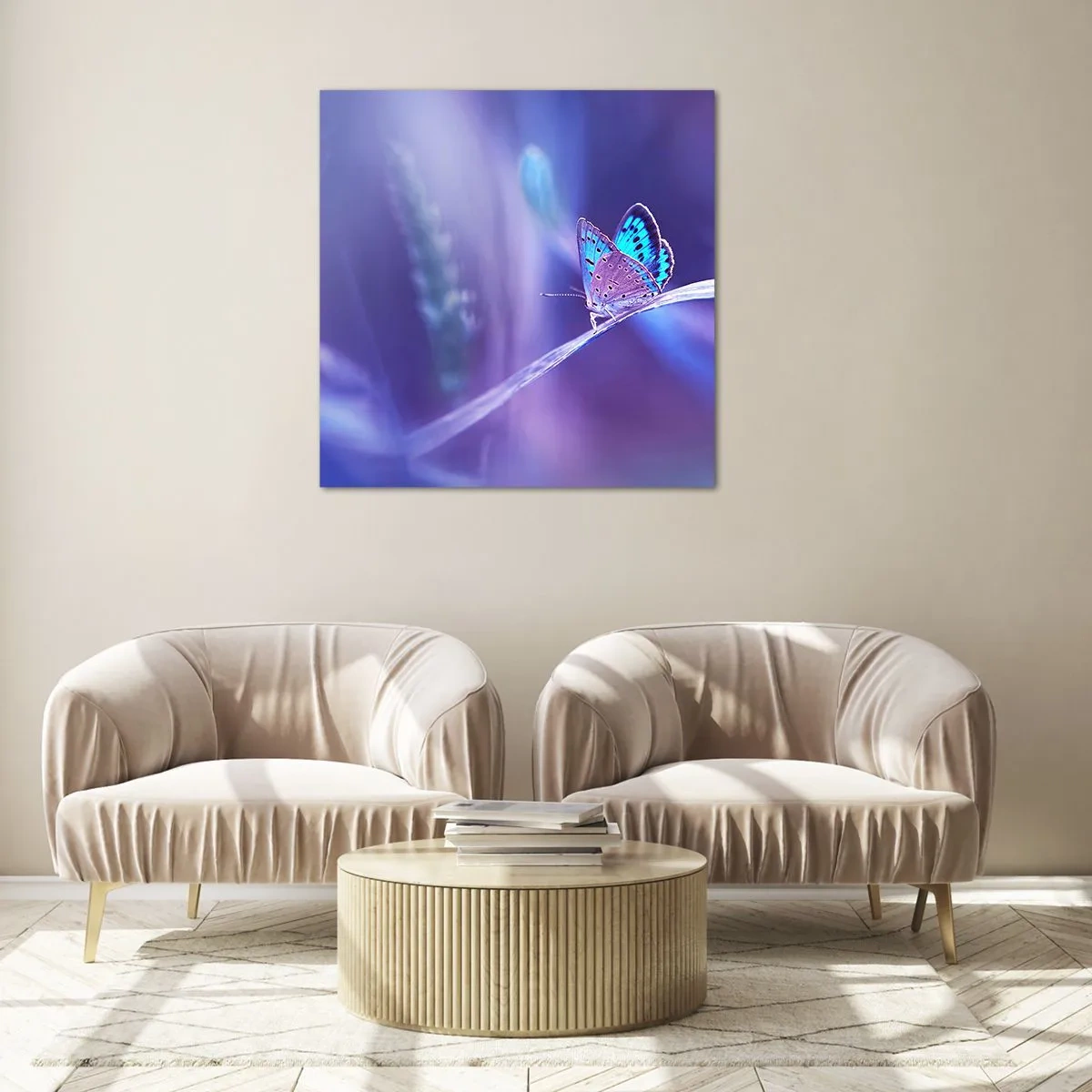 Obraz na skle - Klenot přírody - 50x50 cm