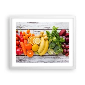 Plakát v bílém rámu - To nestačí? - 50x40 cm