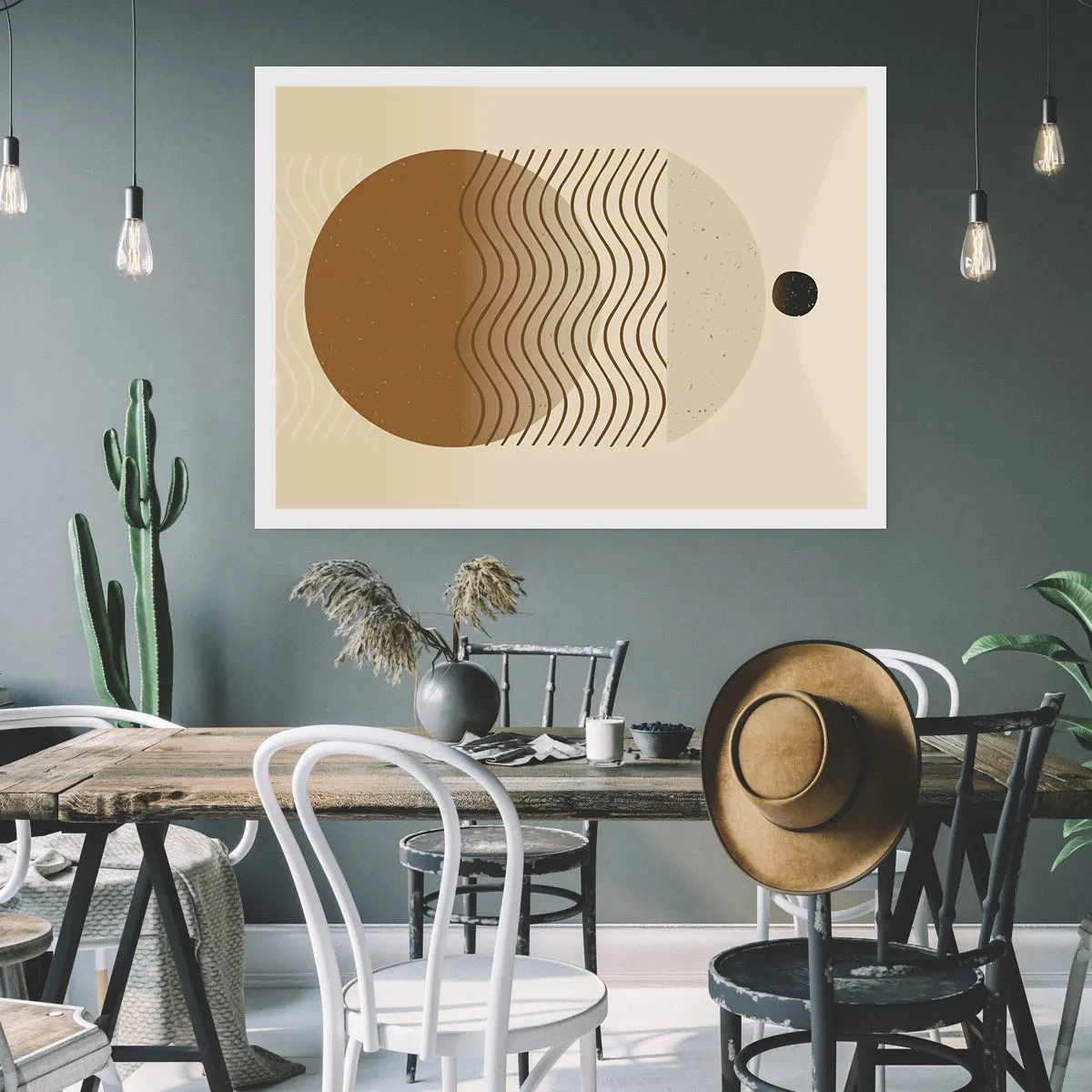 Plakát - O původu geometrických obrazců - 40x30 cm