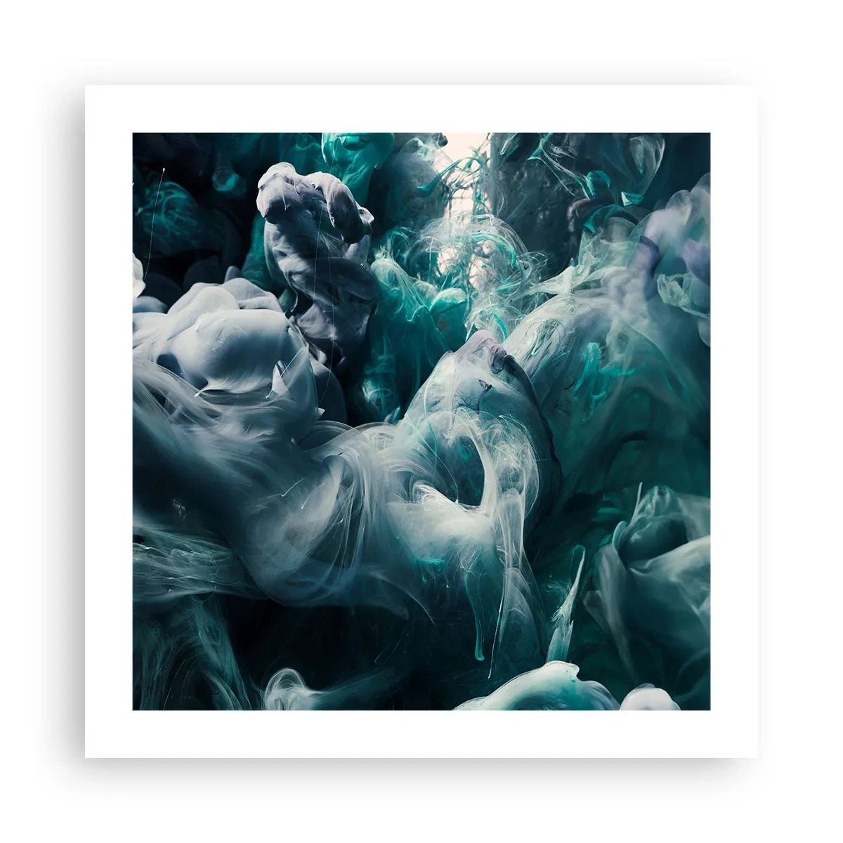 Plakát - Pohyb barvy - 50x50 cm