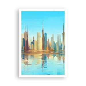 Plakát - Prosluněná metropole - 70x100 cm