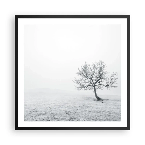 Plakát v černém rámu - Proti nicotě - 60x60 cm