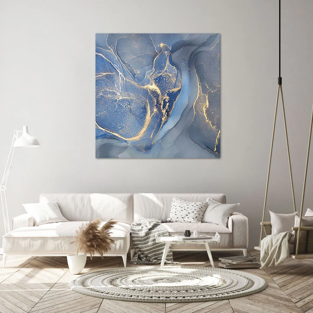 Obraz na plátně - Zlatý prach - 60x60 cm