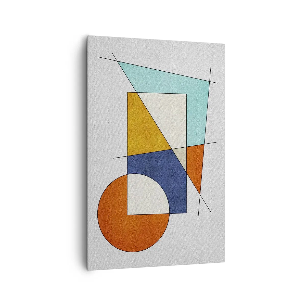 Obraz na plátně - Abstrakce: modernistická zábava - 80x120 cm