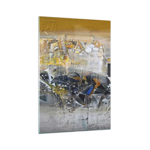 Obraz na skle - Všechno se podaří - 70x100 cm