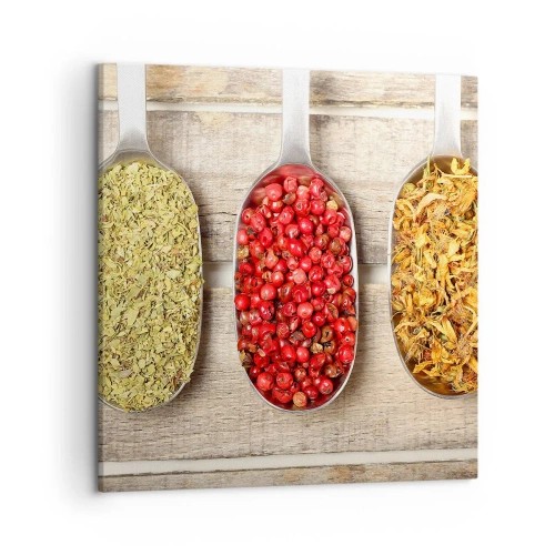 Obraz na plátně - Kuchyňská magie - 50x50 cm