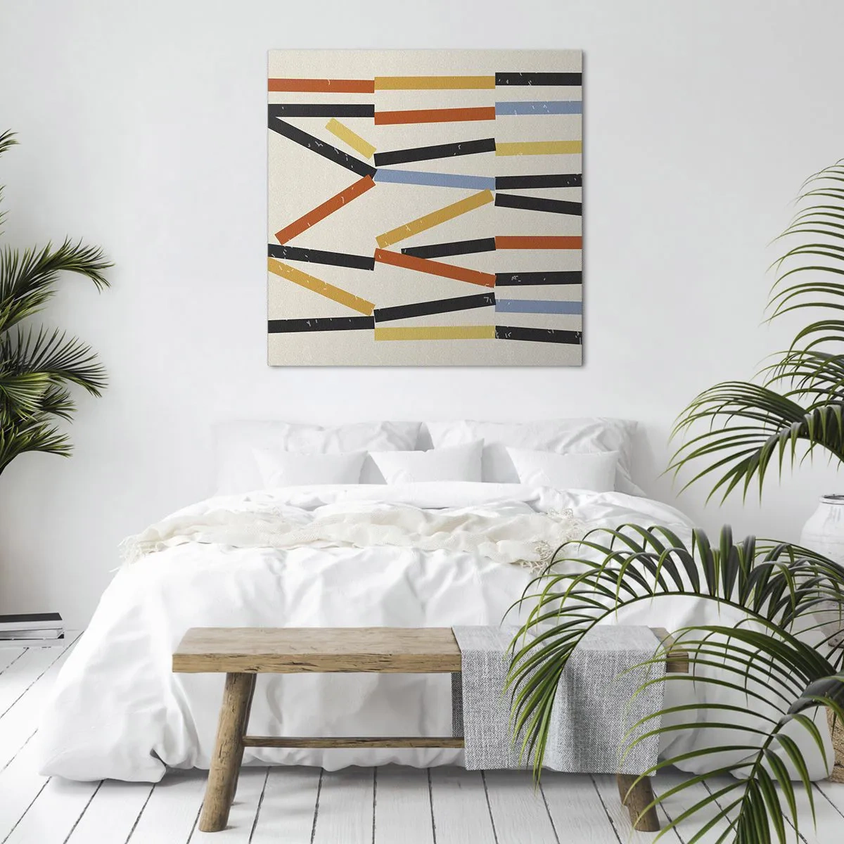 Obraz na plátně - Kompozice na úrovni - 30x30 cm