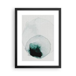 Plakát v černém rámu - V kapce vody - 30x40 cm