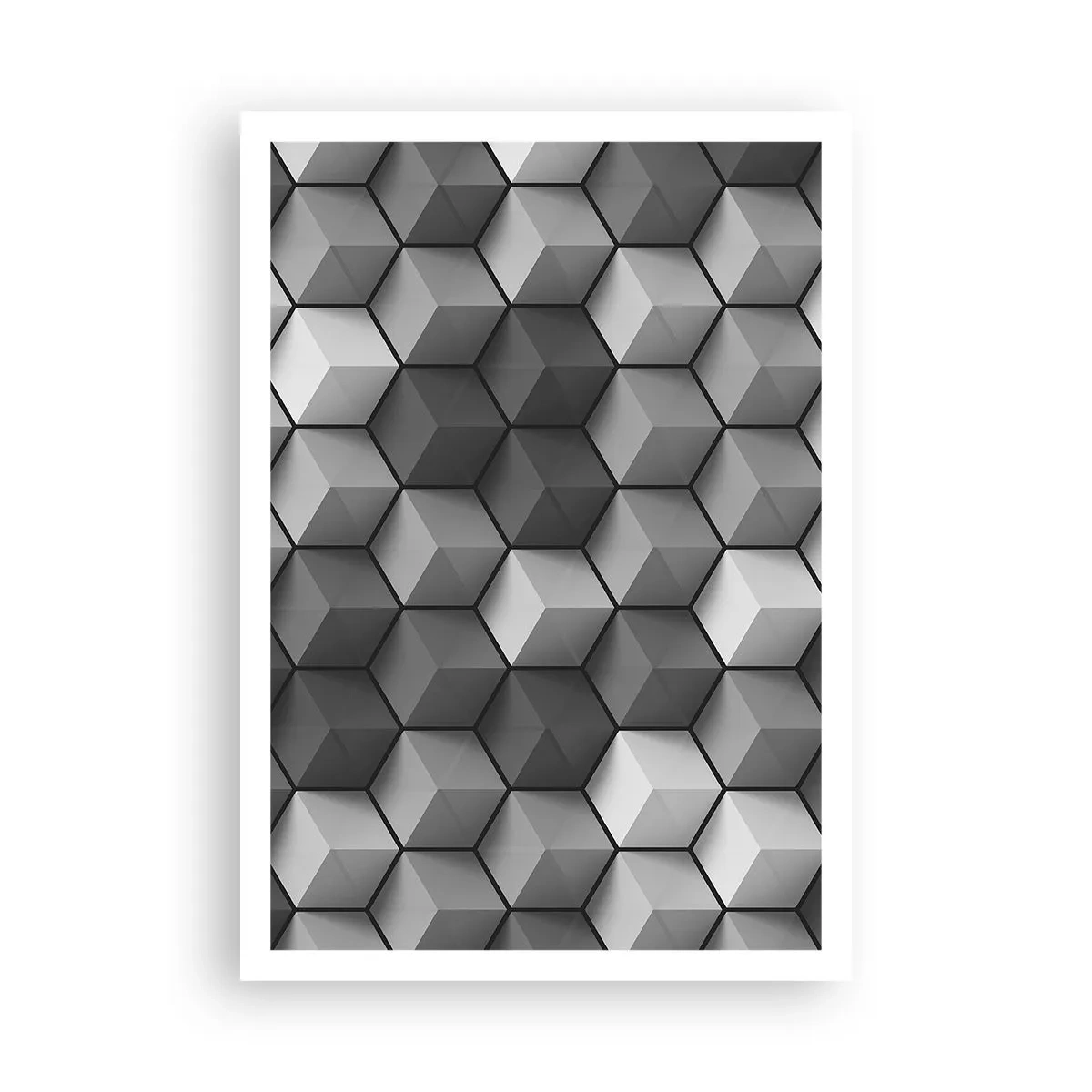 Plakát - Kubistické puzzle - 70x100 cm