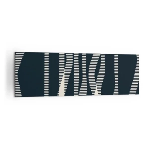 Obraz na plátně - Pokus o prolomení temnoty - 160x50 cm