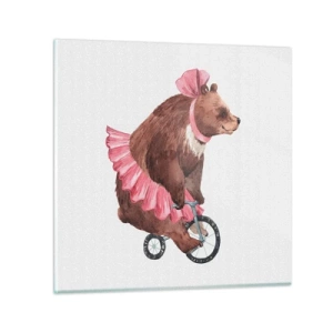 Obraz na skle - To je ale cirkus! - 70x70 cm