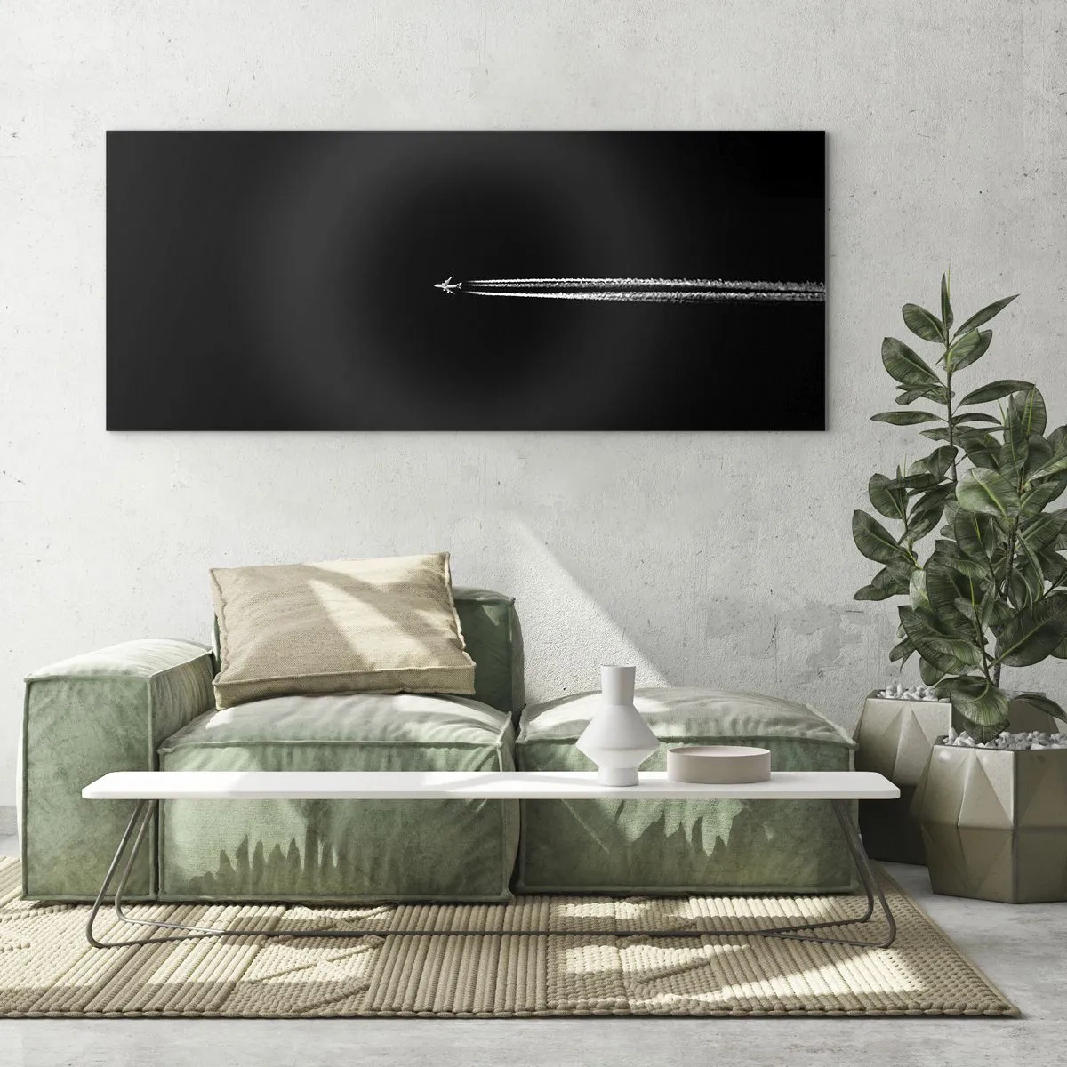 Obraz na skle - Do jiné dimenze - 100x40 cm