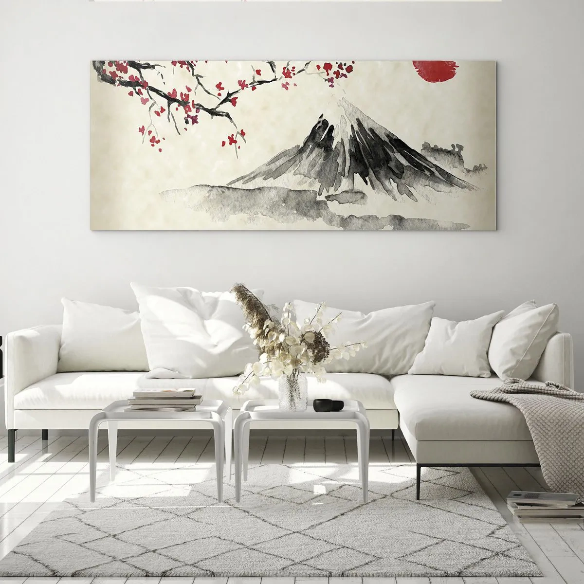 Obraz na skle - Zamilujte se do Japonska - 100x40 cm