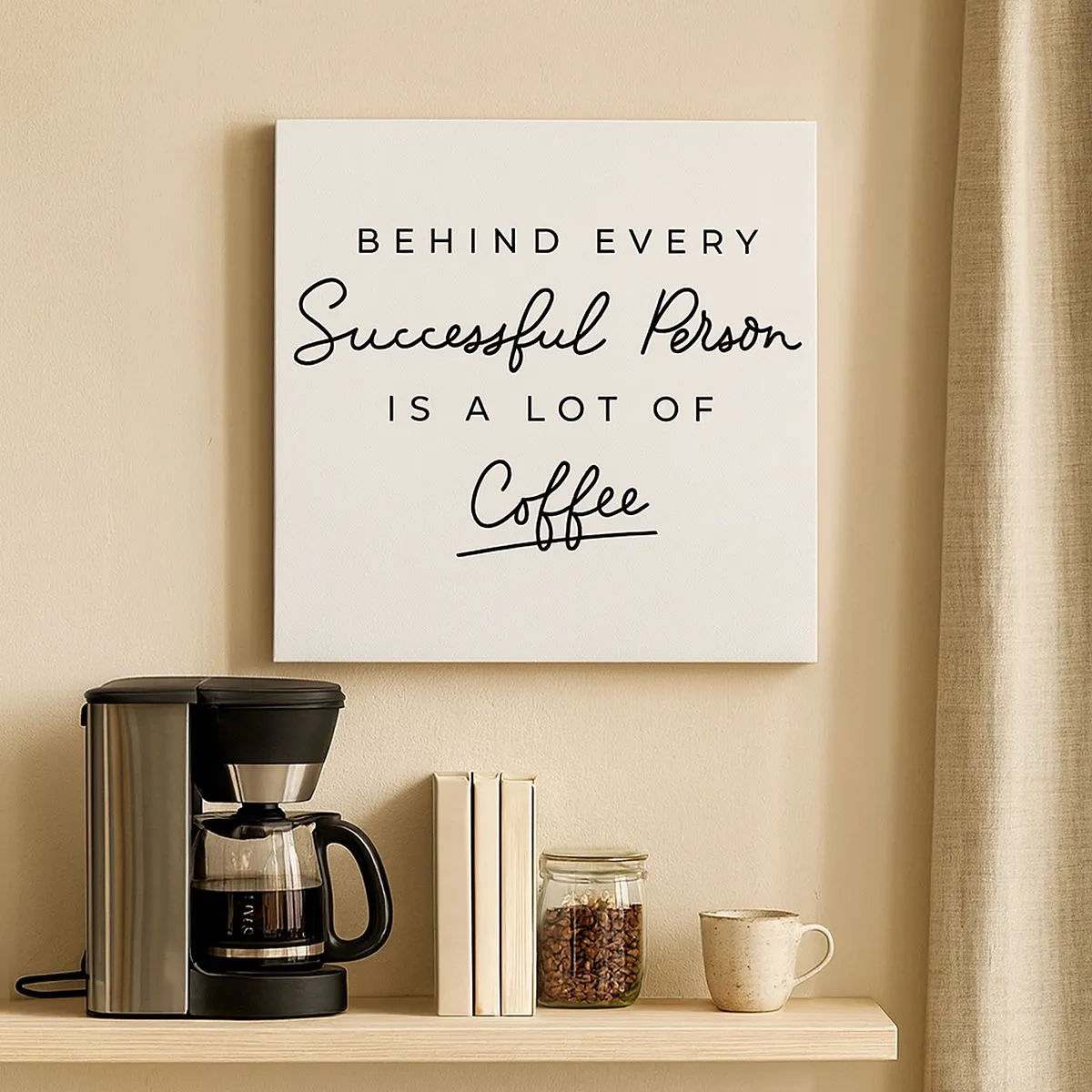 Obraz na plátně - Tajemství úspěchu - 30x30 cm