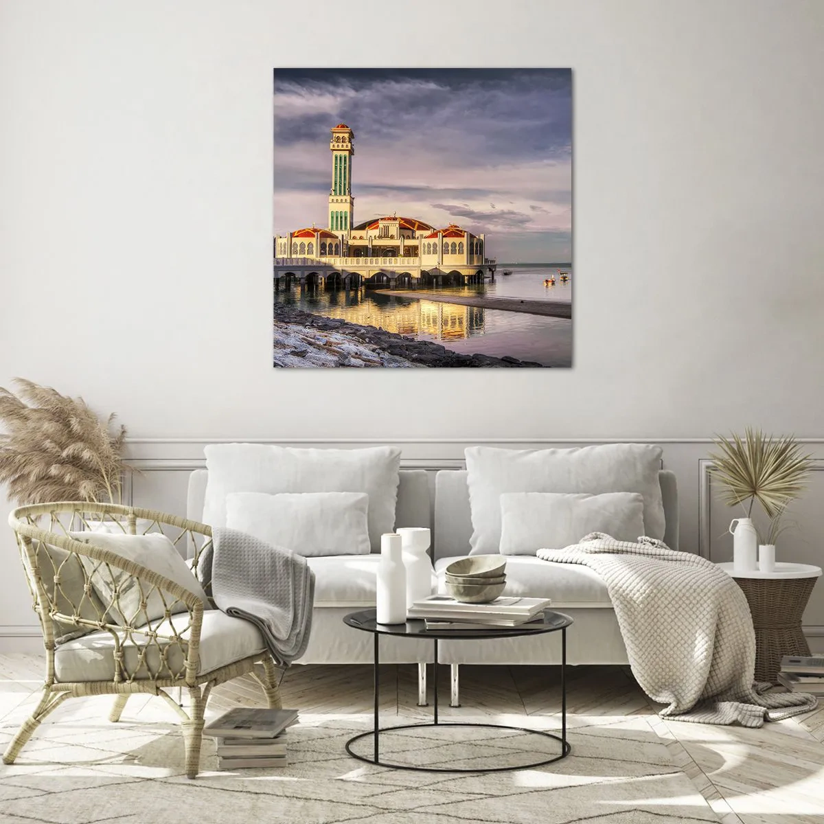 Obraz na skle - Svatyně přírody - 40x40 cm