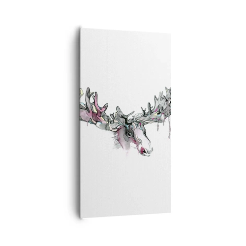 Obraz na plátně - Koruna lesního krále - 65x120 cm